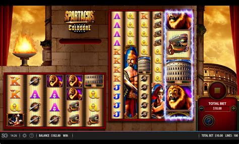 Spartacus Super Colossal Reels Online Slot – Spin To Win.